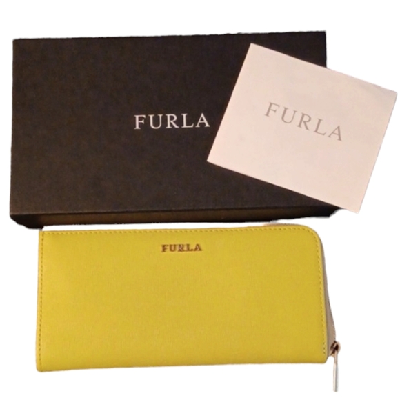 ❤️🔥FURLA BABYLON LARGE ZIP AROUND WALLET - Picture 1 of 14